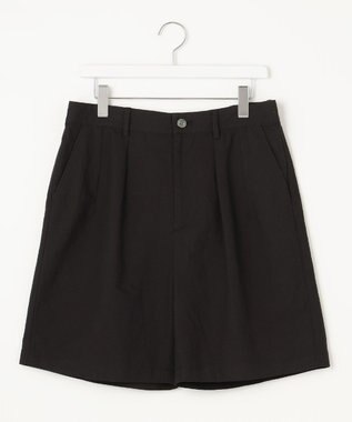 UNFILO MENS ライトリネン ショートパンツ [23年春夏商品] ブラック