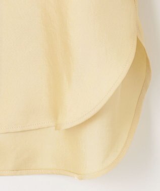 #Newans 【ANSWER for ファッショニスタ】プリーツボウタイ付シャツ イエロー系