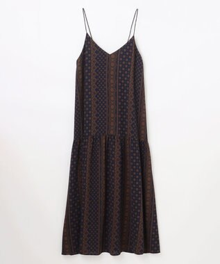 ANY ライトブッチャーキャミワンピース ネイビー系