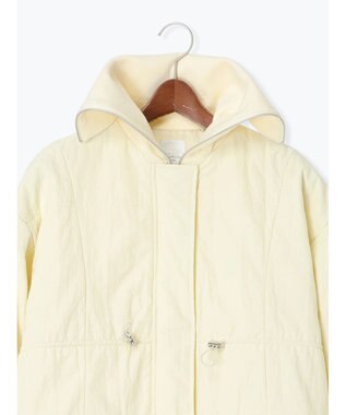 Te chichi 【Atelier Bonheur】リブカラードロストパデッドコート《2025winter catalog item》 イエロー
