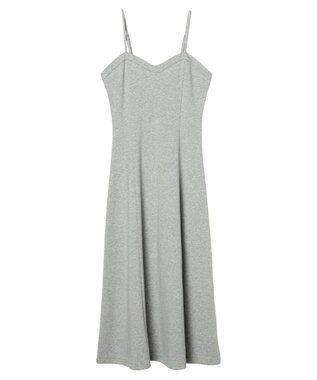 earth music&ecology スウェットキャミワンピース Gray Mixture