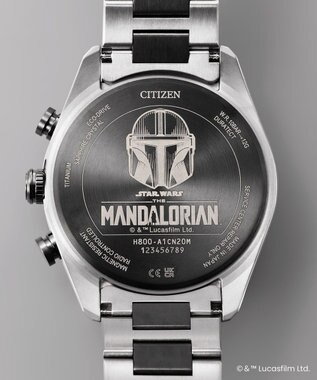 CITIZEN ATTESA アテッサ STAR WARS The Mandalorian Beskar Model 光発電エコ・ドライブ電波時計 AT8385-55E シルバー