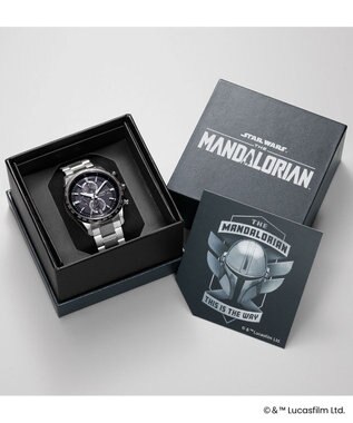 CITIZEN ATTESA アテッサ STAR WARS The Mandalorian Beskar Model 光発電エコ・ドライブ電波時計 AT8385-55E シルバー