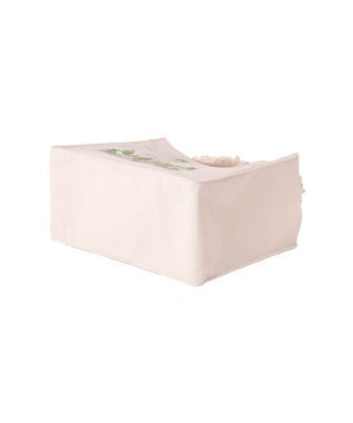 Maison de FLEUR いちごフリルハンドルスクエアトートバッグ Pink