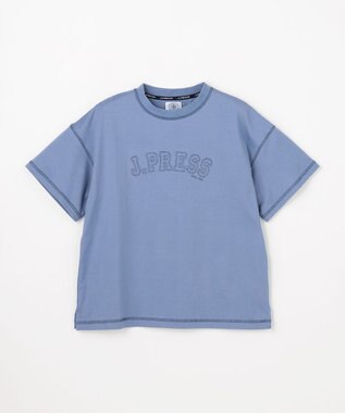 J.PRESS KIDS 【140-170cm】アーチロゴビッグＴシャツ ブルー