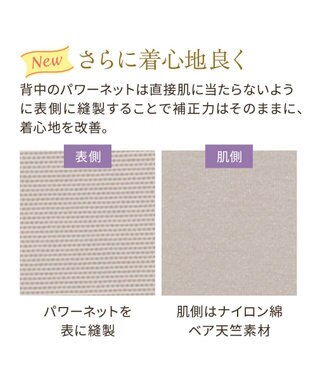 BRADELIS New York 【BRADELIS NewYork peace】綿混キャッチャーカップレースブラキャミ25 ノンワイヤー 補正下着 補整 カップ付き ブラトップ ボディシェイパー グレージュ