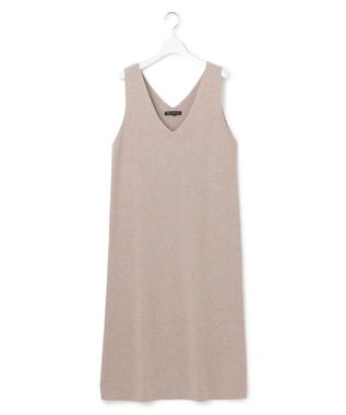 23区 【一部店舗限定/洗える】レイヤードニットツイン ワンピース ベージュ系