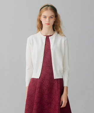 TOCCA 【洗える！】ANGELA カーディガン アイボリー系