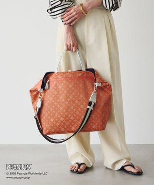 russet 《PEANUTS×russet》リバーシブルビッグトートバッグ(CE-1756) Indigo