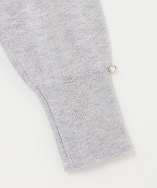 ANY SIS 【洗える】カシミヤブレンド ニット ライトグレー