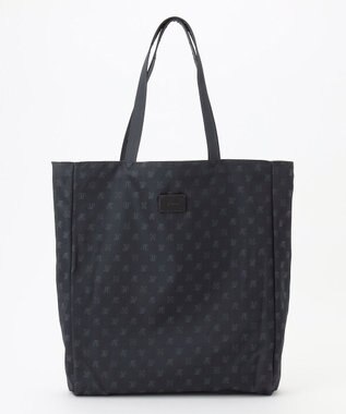 J.PRESS LADIES 【ポケッタブル】ジャカード トート バッグ ネイビー系5