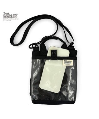 ROOTOTE 8408【スヌーピー】IP.ベビールー.パフ.ピーナッツ-9R 01：ブラック