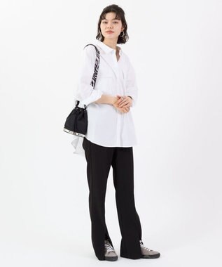 LeSportsac DRAWSTRING BUCKET XBODY/ノワールゼブラ ノワールゼブラ