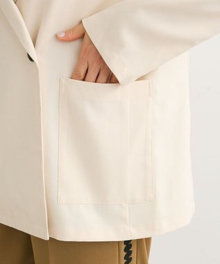 Green Parks ストレッチジャケット Ivory