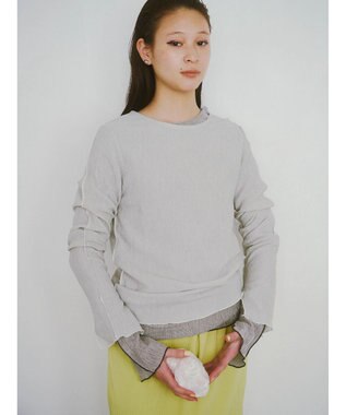 Green Parks ＫＢＦ　シャーリングロンＴＥＥ Gray Beige