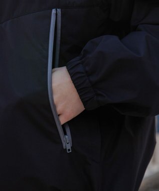 WEGO 3レイヤーフードブルゾン ブラック