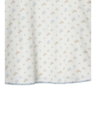 Green Parks ・Ｄｏｕｂｌｅ　Ｆｌａｇｓ　フラワーｐｔワッフルロンＴＥＥ Off White