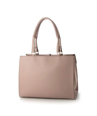 UNBILLION cachecache WEB限定ヒネリディテールA4トートバッグ ピンク