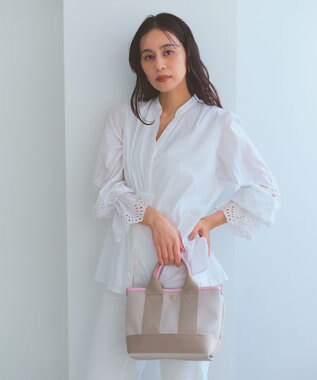 TOPKAPI 【Breath TOPKAPI】【26SS新色】SCOTCH GRAIN スコッチグレイン ネオレザー ミニ トートバッグ SS（ショルダー付き）