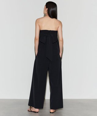 NAVE 【Nave　洗える】バッグリボンオールインワン ブラック系