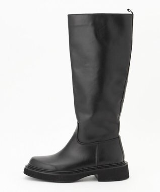 J.PRESS LADIES 【STELIO MALORI】レザー ロングブーツ ブラック系