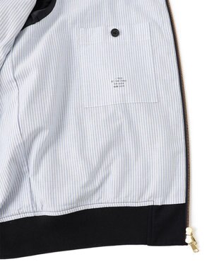 J.PRESS MEN エンブロイダリーゴルフジャケット ネイビー系