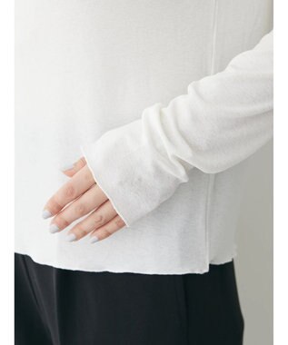 Green Parks ＳＥＴ２点　カットツイードベスト＋プルオーバー Light Gray