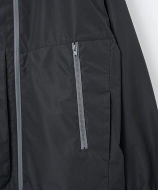 WEGO 3レイヤーフードブルゾン ブラック