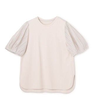 UNFILO BEAUTY FORM-T タックスリーブ Tシャツ グレージュ