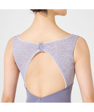 Chacott ノースリーブレオタード グレー