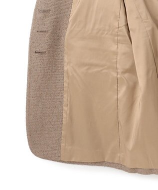 UNFILO リングツイード ジャケット モカ