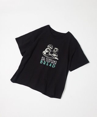 earth music&ecology 刺繍Tシャツ D