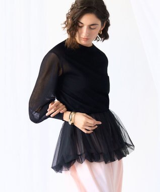 23区 【GOLD LABEL】タイプライターバイオ ワイドパンツ ピンク系