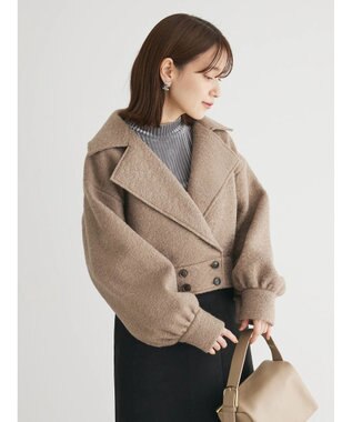 Green Parks ・ＥＬＥＮＣＡＲＥ　ＤＵＥ　ブークレショートジャケット Mocha