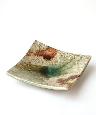 たち吉 【たち吉】松禄 角皿〈1枚〉 伊賀焼 グリーン