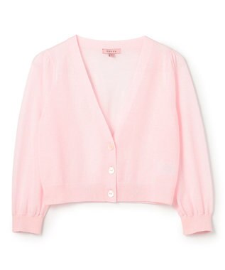 TOCCA 【星風まどかさん着用】SHEER CARDIGAN カーディガン ピンク系