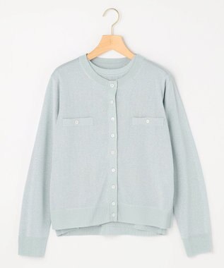 組曲 L 【先行予約】ライトラメニット アンサンブル シルバーブルー系