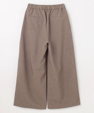 ANY 【2SET/洗濯機可】テックリネンキャミソール×パンツセットアップ モカ