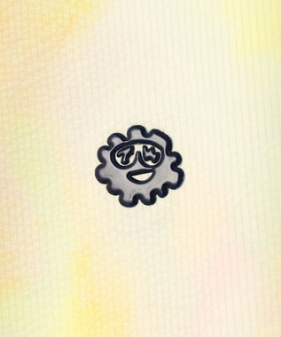 PW CIRCULUS 【MEN】タイダイ柄 メッシュポケットシャツ ゴルフ イエロー系5