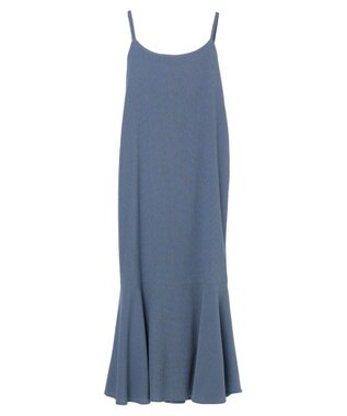 earth music&ecology ＳＥＴ２点カシュクールプルオーバー＋ワンピース Blue