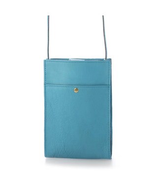 UNBILLION ペルケ perche / イントレチャート姫路レザーショルダー サックスブルー