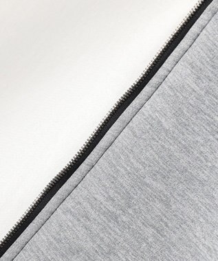 JOSEPH HOMME チュウイージャージー　ジップアップパーカー ライトグレー系