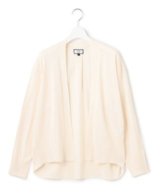 J.PRESS YORK STREET 【WOMEN】シアーカーディガン アイボリー系