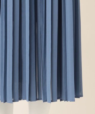 23区 L 【APPLAUDIR】シフォンジョーゼット ドレス ブルー系