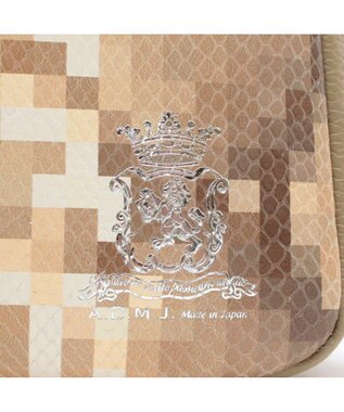 A.D.M.J. スネーク型押し/ソフトワンショルダー LATE