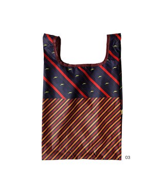 ROOTOTE 6749【手のひらエコバッグ】/ RT RO.ルーショッパー.ポケットスクエア-A 03：レジメンタル