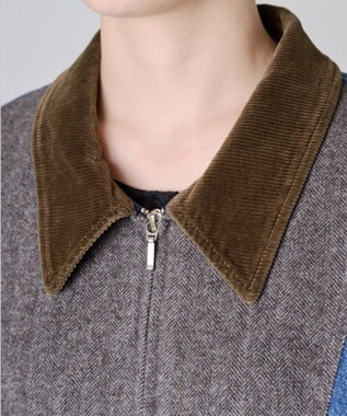 Ripo trenta anni P/W DENIM BLOUSON BROWN