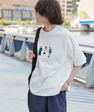 WEGO 【ユニセックス着用ITEM/綿100%/MLサイズ展開】CITY　BOYS　T（S） ホワイト