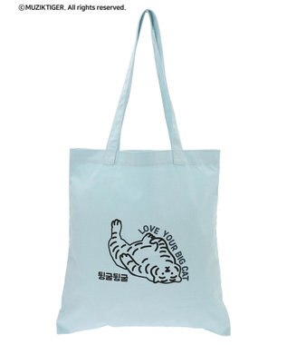 Green Parks ムジークタイガー／カラフルトートＢａｇ Light Blue