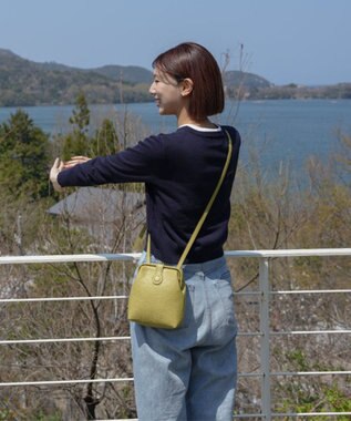 Atelier nuu 【定番シリーズ/国内生産】parcel mist ダレスポシェット ピスタチオ